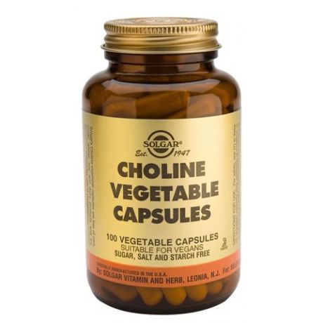 SOLGAR Choline 350mg veg.caps 100s